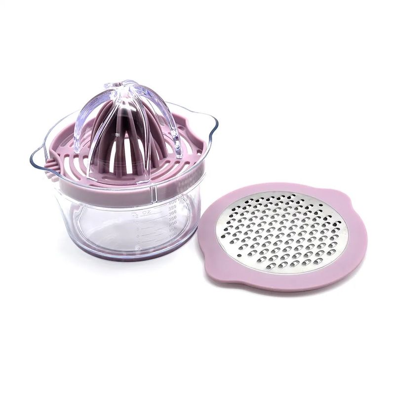 Casa si Gradina - Bucatarie si vesela - Ustensile bucatarie - Prese si storcatoare manuale - Storcator fructe multifunctional 4 in 1, manual, lamai, portocale, citrice, mediLOGIC™ - Infinity.ro
