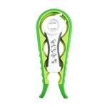 Casa si Gradina - Bucatarie si vesela - Ustensile bucatarie - Desfacatoare conserve - Deschizator capace borcane, recipiente si sticle pentru maini slabe, multifunctional, 5 in 1, verde, mediLOGIC™ - Infinity.ro