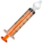 Jucarii, Copii si Bebe - Igiena si ingrijire - Accesorii ingrijire copii - Aspiratoare nazale si accesorii - Irigator Nazal tip Seringa pentru Spalarea Nasului, MEDILOGIC™, pentru Bebelusi, Copii si Adulti, 10 ml, Portocaliu - Infinity.ro
