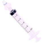 Jucarii, Copii si Bebe - Igiena si ingrijire - Accesorii ingrijire copii - Aspiratoare nazale si accesorii - Irigator Nazal tip Seringa pentru Spalarea Nasului, MEDILOGIC™, pentru Bebelusi, Copii si Adulti, 10 ml, Transparent - Infinity.ro