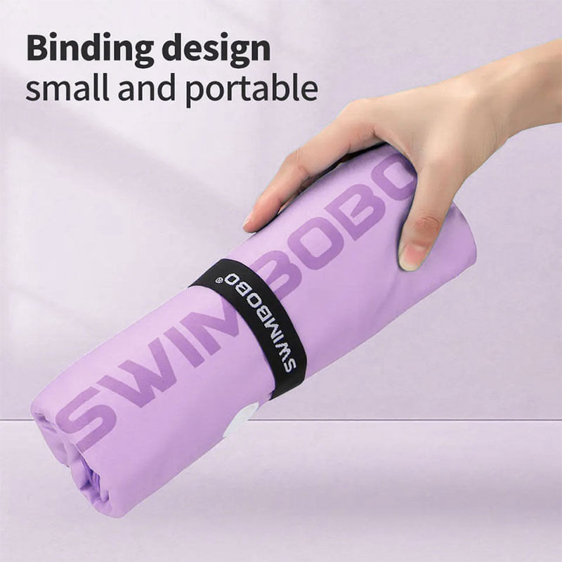 Jucarii, Copii si Bebe - Igiena si ingrijire - Baia bebelusului - Prosoape si halate de baie copii - Prosop poncho de plaja din microfibra, super absorbant, pentru inot copii 5 - 12 ani, model UNICORN, roz, bebeLOGIC™ - Infinity.ro