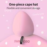 Jucarii, Copii si Bebe - Igiena si ingrijire - Baia bebelusului - Prosoape si halate de baie copii - Prosop poncho de plaja din microfibra, super absorbant, pentru inot copii 5 - 12 ani, model UNICORN, roz, bebeLOGIC™ - Infinity.ro