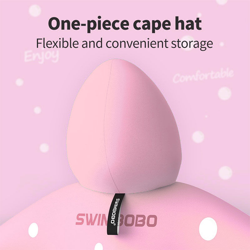 Jucarii, Copii si Bebe - Igiena si ingrijire - Baia bebelusului - Prosoape si halate de baie copii - Prosop poncho de plaja din microfibra, super absorbant, pentru inot copii 5 - 12 ani, model UNICORN, roz, bebeLOGIC™ - Infinity.ro