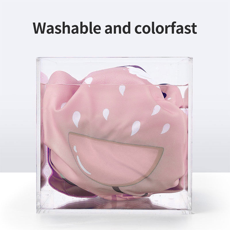 Jucarii, Copii si Bebe - Igiena si ingrijire - Baia bebelusului - Prosoape si halate de baie copii - Prosop poncho de plaja din microfibra, super absorbant, pentru inot copii 5 - 12 ani, model UNICORN, roz, bebeLOGIC™ - Infinity.ro