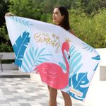 Jucarii, Copii si Bebe - Igiena si ingrijire - Baia bebelusului - Prosoape si halate de baie copii - Prosop de plaja din microfibra, super absorbant, uscare rapida, pentru inot, calatorie, camping, marime L, bebeLOGIC™ - Infinity.ro