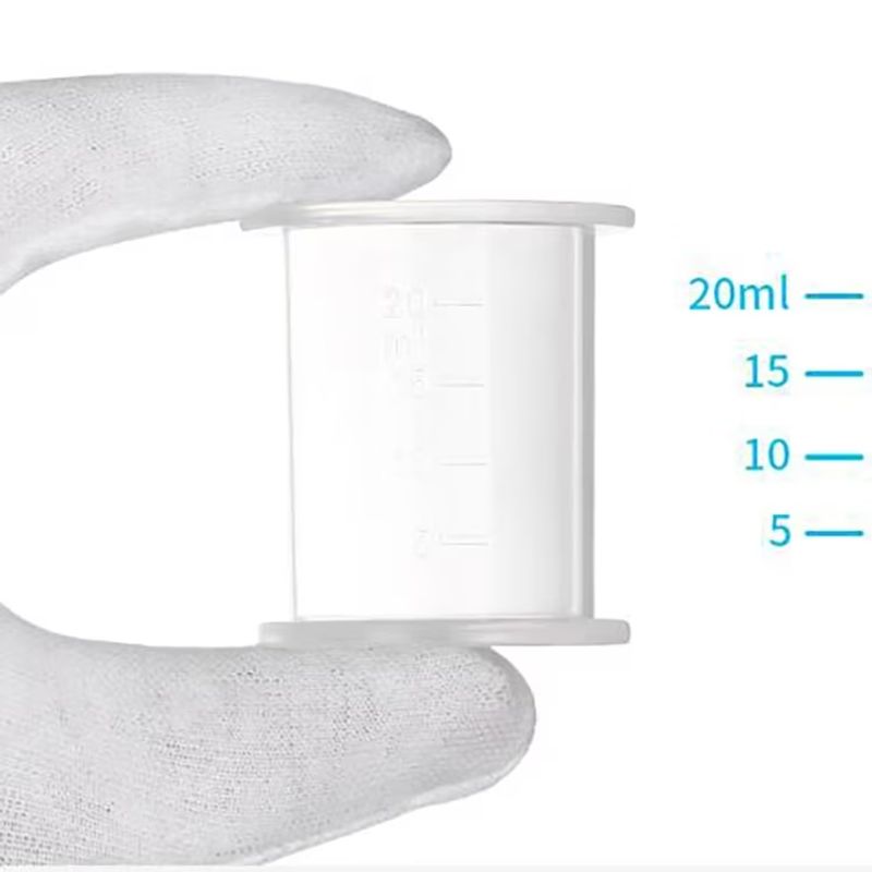 Jucarii, Copii si Bebe - Hrana si alaptare - Biberoane, suzete si accesorii hranire - Articole hranire bebelusi - Dispozitiv gradat antivomitiv administrare medicamente bebelusi si copii, “Culori Pastelate”, transparent, mediLOGIC - Infinity.ro