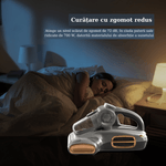 Electronice si Electrocasnice - Ingrijirea locuintei - Aspiratoare - Aspirator Antiacarieni Jigoo T600, SterilizareUV, Tehnologie cu Ultrasunete, Incalzire 60°C, 700W, Putere Aspirare 15KPa - Infinity.ro