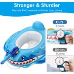 Jucarii, Copii si Bebe - Jucarii si jocuri - Jucarii de exterior - Colaci, ochelari si accesorii inot copii - Colac de inot bebelusi si copii cu accesorii si jucarii distractive, pistol cu apa, Baby Shark, 1 - 5 ani, bebeLOGIC™ - Infinity.ro