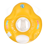 Jucarii, Copii si Bebe - Jucarii si jocuri - Jucarii de exterior - Colaci, ochelari si accesorii inot copii - Colac cu chilotel pentru bebelusi 6-24 luni, tip scaunel, impiedica bebelusul sa se rasuceasca, galben, bebeLOGIC™ - Infinity.ro