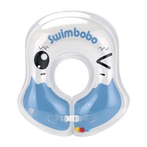 Colac inot bebelusi si copii, forma de U, potrivit 2-5 ani, albastru, bebeLOGIC™