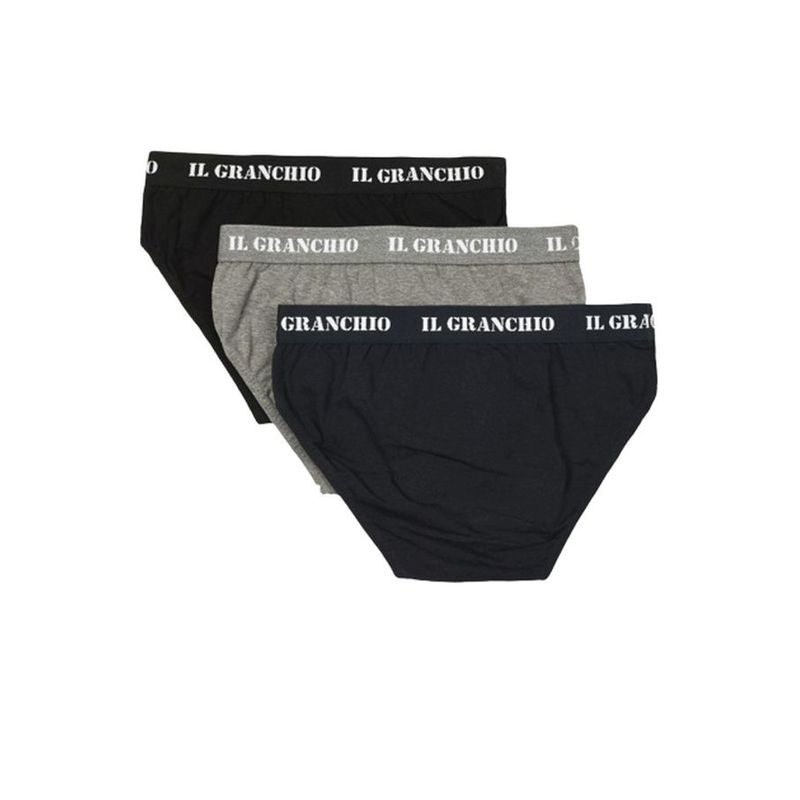 Fashion, accesorii si bijuterii - Barbati - Lenjerie si pijamale barbati - Lenjerie intima barbati - Set 3 chiloti barbati Il Granchio, Multicolor, S INTL - Infinity.ro