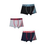 Fashion, accesorii si bijuterii - Barbati - Lenjerie si pijamale barbati - Lenjerie intima barbati - Set 3 Boxeri barbati Legea model 21450, Multicolor, 2XL INTL - Infinity.ro