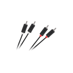 TV, Audio-Video si Foto - Accesorii TV si audio - Cabluri si adaptoare audio - Cablu 2x RCA - 2x RCA 3m Cabletech - Infinity.ro