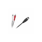 TV, Audio-Video si Foto - Accesorii TV si audio - Cabluri si adaptoare audio - Cablu 5 Din la 2x RCA 1.5m Cabletech - Infinity.ro