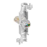 PC, gaming si accesorii - Retelistica - Cabluri si accesorii - Mufa retea RJ45 8P8C UTP Cat5e neecranat conectare fara scule Goobay - Infinity.ro