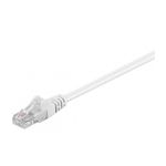 PC, gaming si accesorii - Retelistica - Cabluri si accesorii - Cablu UTP CAT5e RJ45 8P8C - RJ45 8P8C alb 3m Goobay - Infinity.ro