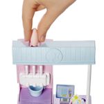 Jucarii, Copii si Bebe - Jucarii si jocuri - Papusi si accesorii - Papusi - Barbie set de joaca magazinul de inghetata - Infinity.ro