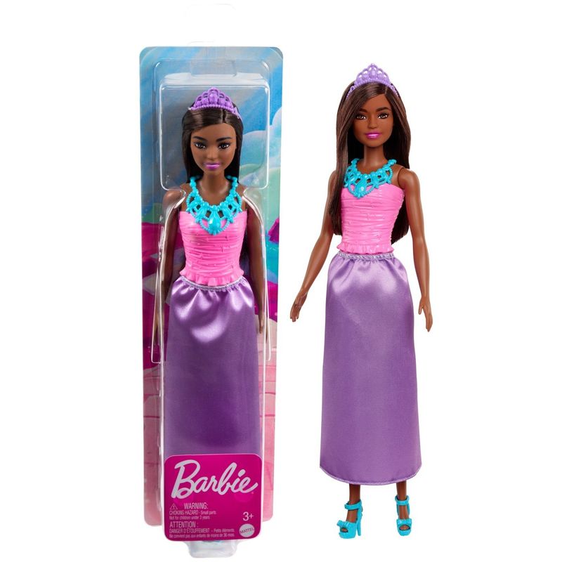 Jucarii, Copii si Bebe - Jucarii si jocuri - Papusi si accesorii - Papusi - Barbie papusa printesa bruneta - Infinity.ro