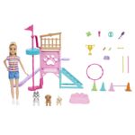 Jucarii, Copii si Bebe - Jucarii si jocuri - Papusi si accesorii - Papusi - Barbie si stacie papusa stacie dresoare de catei - Infinity.ro