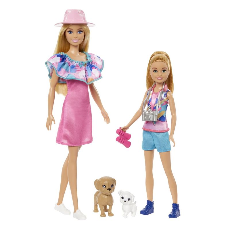 Jucarii, Copii si Bebe - Jucarii si jocuri - Papusi si accesorii - Papusi - Barbie si stacie set papusa barbie si papusa stacie iubitoare de catei - Infinity.ro