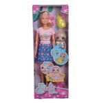 Jucarii, Copii si Bebe - Jucarii si jocuri - Papusi si accesorii - Papusi - Papusa steffi cu prietenul somnoros - Infinity.ro