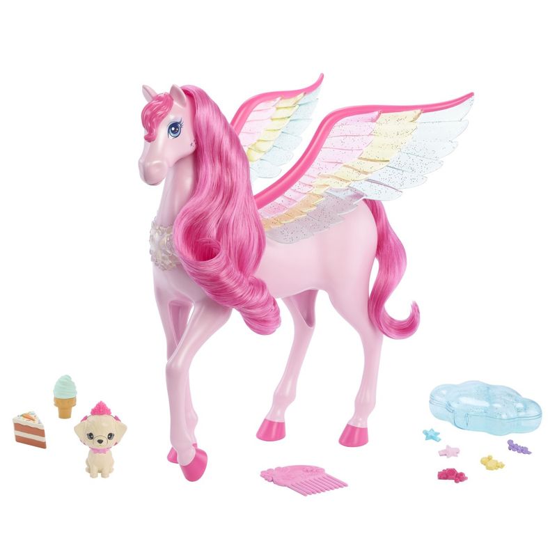 Jucarii, Copii si Bebe - Jucarii si jocuri - Papusi si accesorii - Papusi - Barbie a touch of magic pegasus - Infinity.ro