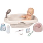 Jucarii, Copii si Bebe - Jucarii si jocuri - Papusi si accesorii - Papusi - Set Smoby Baby Nurse cadita, olita si accesorii pentru papusi - Infinity.ro