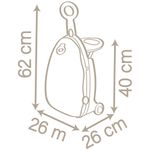 Jucarii, Copii si Bebe - Jucarii si jocuri - Papusi si accesorii - Papusi - Valiza multifunctionala pentru papusi Smoby Baby Nurse 3 in 1 maro - Infinity.ro