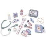 Jucarii, Copii si Bebe - Jucarii si jocuri - Papusi si accesorii - Papusi - Centru de ingrijire pentru papusi Smoby Baby Care Center albastru cu accesorii - Infinity.ro