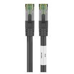 PC, gaming si accesorii - Retelistica - Cabluri si accesorii - Cablu patchcord Cat8.1 SFTP 3m PiMF 2000MHz RJ45 cupru negru Goobay - Infinity.ro