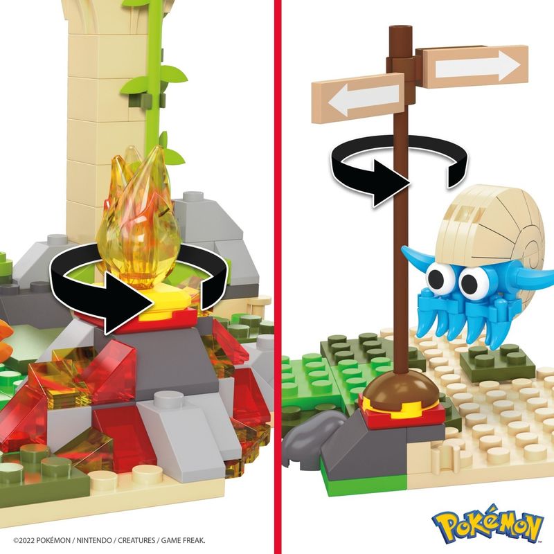 Jucarii, Copii si Bebe - Jucarii si jocuri - Figurine - Pokemon mega construx ruinele junglei - Infinity.ro