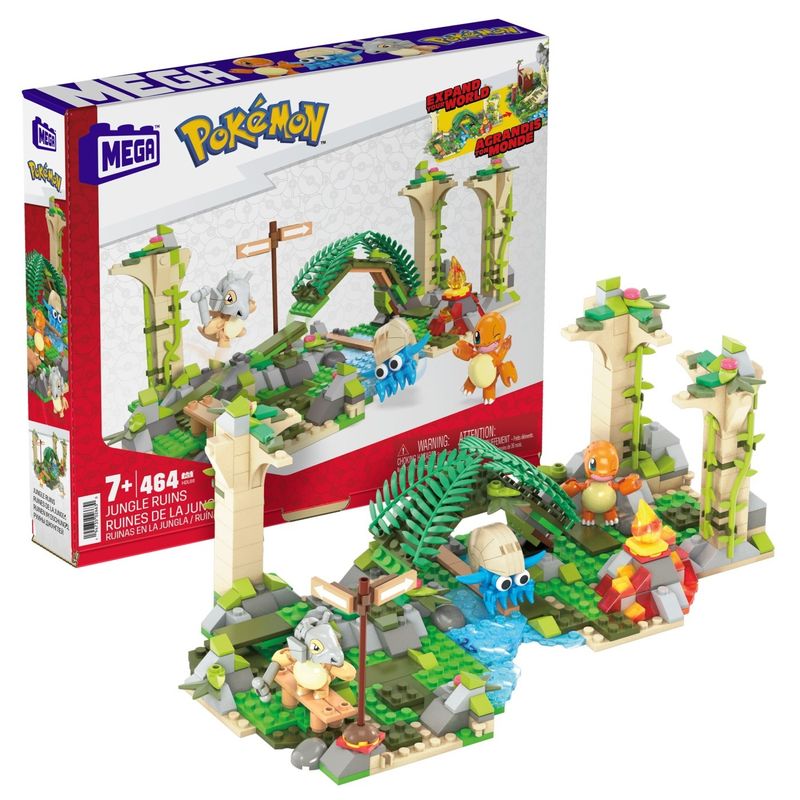 Jucarii, Copii si Bebe - Jucarii si jocuri - Figurine - Pokemon mega construx ruinele junglei - Infinity.ro