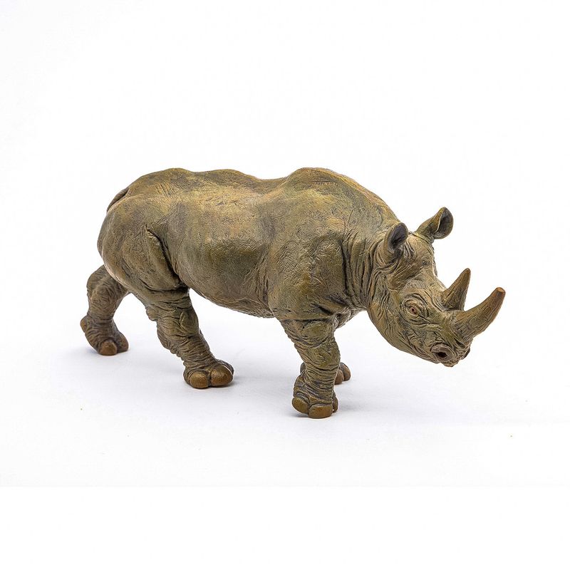 Jucarii, Copii si Bebe - Jucarii si jocuri - Figurine - Papo figurina rinocer negru - Infinity.ro