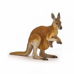 Jucarii, Copii si Bebe - Jucarii si jocuri - Figurine - Papo figurina cangur cu pui - Infinity.ro