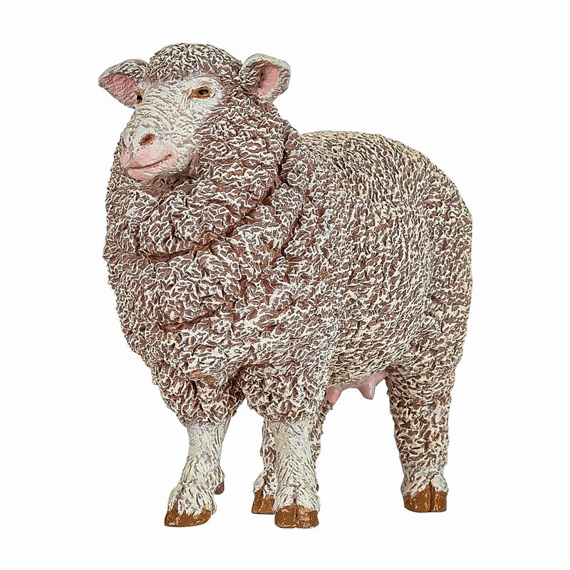 Jucarii, Copii si Bebe - Jucarii si jocuri - Figurine - Papo figurina oaie merinos - Infinity.ro