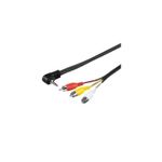 TV, Audio-Video si Foto - Accesorii TV si audio - Cabluri si adaptoare audio - Cablu Jack 3.5 mm 4 pini la 3x RCA 1.5m Goobay - Infinity.ro