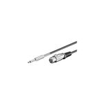 TV, Audio-Video si Foto - Accesorii TV si audio - Cabluri si adaptoare audio - Cablu Jack 6.35 mm mono la XLR mama 6m Goobay - Infinity.ro