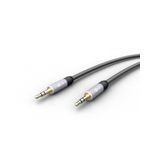TV, Audio-Video si Foto - Accesorii TV si audio - Cabluri si adaptoare audio - Cablu audio jack stereo 3.5 mm tata - 3.5 mm tata dublu ecranat 3m Goobay Plus - Infinity.ro