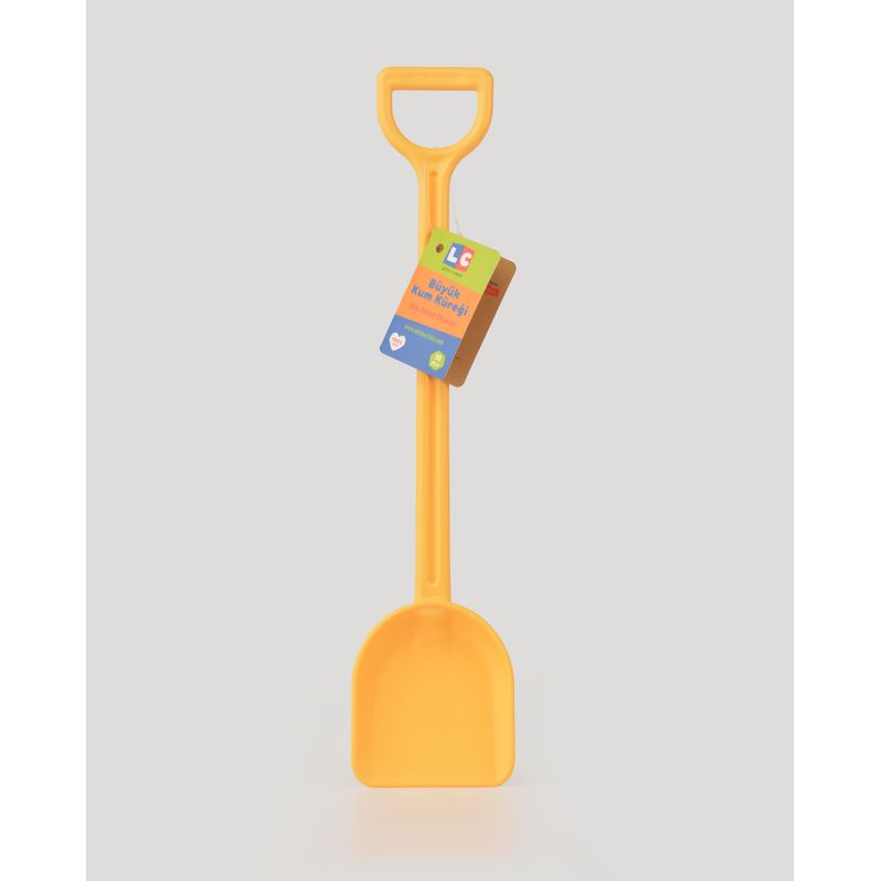 Jucarii, Copii si Bebe - Jucarii si jocuri - Jucarii de exterior - Jucarii pentru plaja si nisip - Lopata plastic nisip, galben, 39cm - Infinity.ro