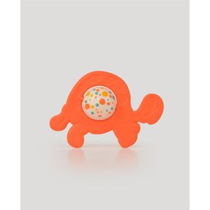 Jucarie dentitie Cute Turtle, 0-12luni, portocaliu, LC