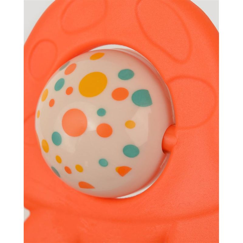 Jucarii, Copii si Bebe - Jucarii si jocuri - Jucarii bebelusi - Jucarii pentru dentitie - Jucarie dentitie Cute Turtle, 0-12luni, portocaliu, LC - Infinity.ro