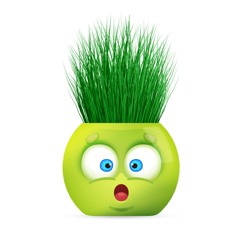 Jucarii, Copii si Bebe - Jucarii si jocuri - Jucarii & jocuri educative - Jocuri si jucarii educative - Cupa cu iarba cu ilustratie surpriza, emotico, 8cm, YUUP - Infinity.ro