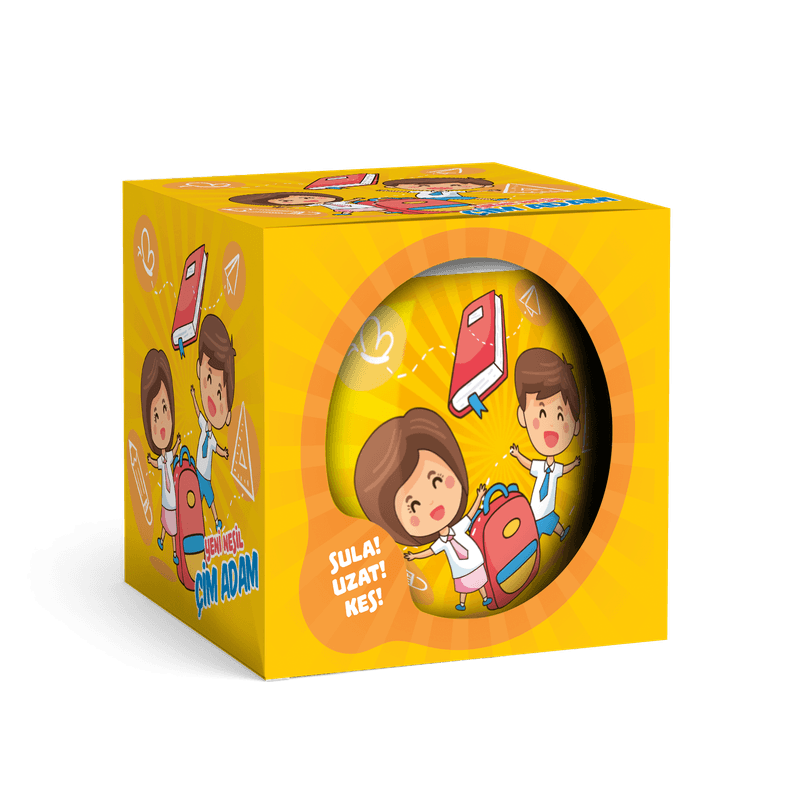 Jucarii, Copii si Bebe - Jucarii si jocuri - Jucarii & jocuri educative - Jocuri si jucarii educative - Cupa cu iarba cu ilustratie , scoala,  8cm, YUUP - Infinity.ro