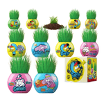 Jucarii, Copii si Bebe - Jucarii si jocuri - Jucarii & jocuri educative - Jocuri si jucarii educative - Cupa cu iarba cu ilustratie surpriza, Kral, 6cm, YUUP - Infinity.ro