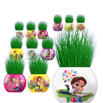 Jucarii, Copii si Bebe - Jucarii si jocuri - Jucarii & jocuri educative - Jocuri si jucarii educative - Cupa cu iarba cu ilustratie surpriza, 6cm, YUUP - Infinity.ro