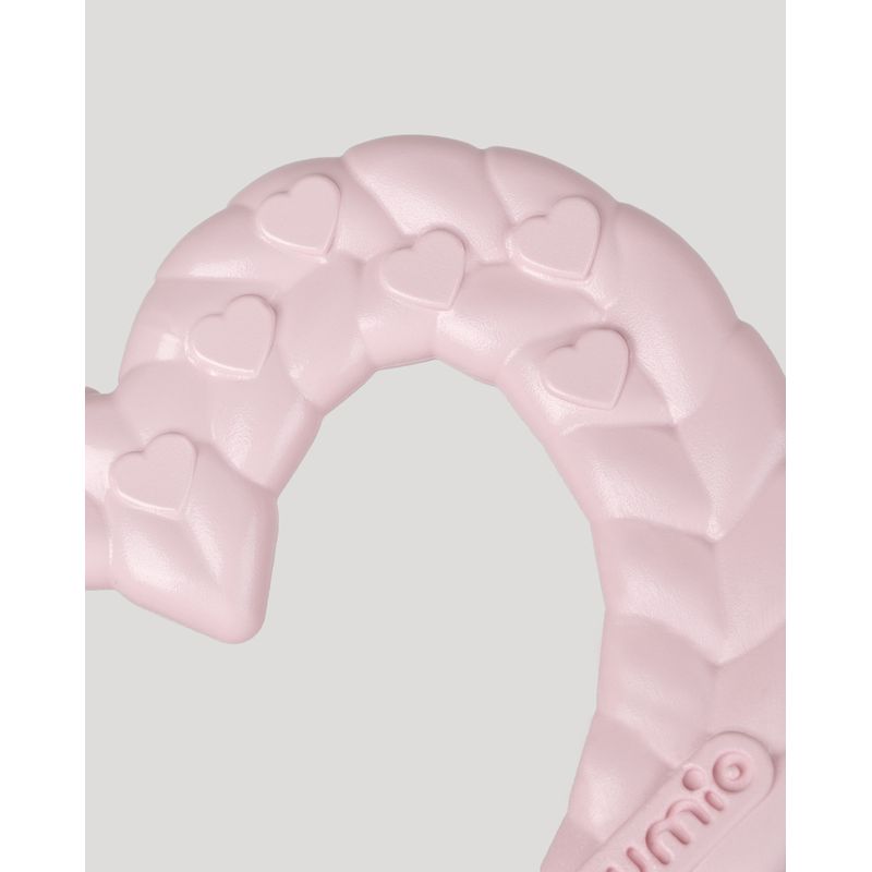 Jucarii, Copii si Bebe - Jucarii si jocuri - Jucarii bebelusi - Jucarii pentru dentitie - Jucarie dentitie Numio inima, roz, 3luni, LC - Infinity.ro