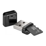 TV, Audio-Video si Foto - Aparate foto si accesorii - Accesorii foto si video - Card reader - Cititor de card micro SD USB 2.0 Goobay - Infinity.ro