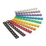 Casa si Gradina - Constructii - Feronerie si accesorii - Suruburi, dibluri si accesorii uz general - Cleme de fixare a cablului Cifre 0-9 pentru cablu 5.6-7.4 mm Goobay 72515 - Infinity.ro