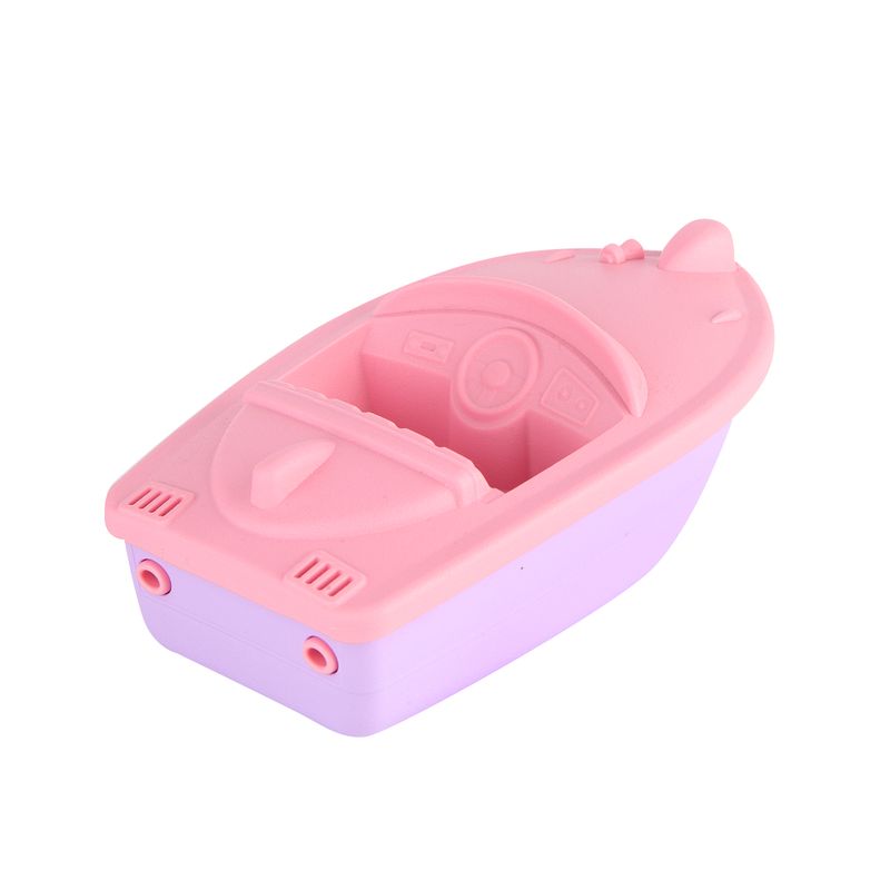 Jucarii, Copii si Bebe - Jucarii si jocuri - Jucarii bebelusi - Jucarii pentru dentitie - Jucarie barcuta plaja, roz, 14cm, LC - Infinity.ro