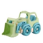 Jucarii, Copii si Bebe - Jucarii si jocuri - Vehicule si jucarii cu telecomanda - Utilaje constructie de jucarie - Buldoexcavator, verde, 19x12cm, LC - Infinity.ro